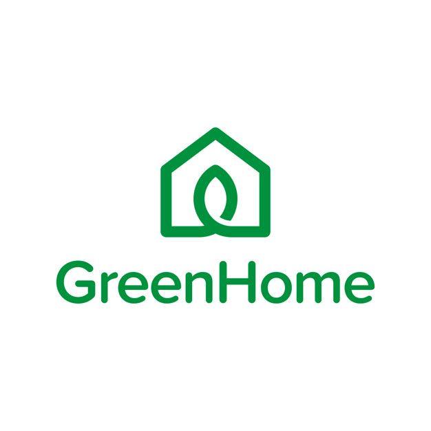 Green Home Logo - Green home logo Vector