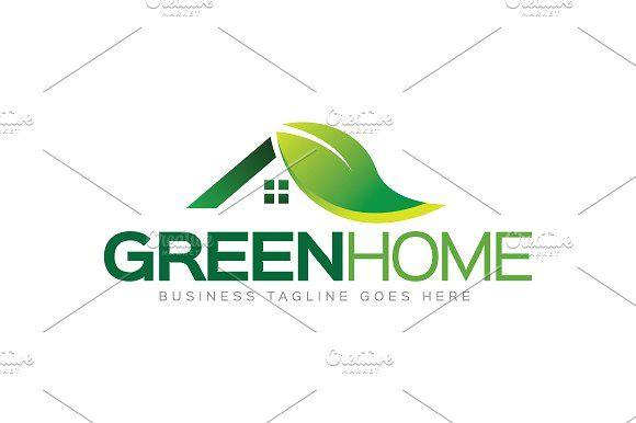 Green Home Logo - Green Home Logo ~ Logo Templates ~ Creative Market