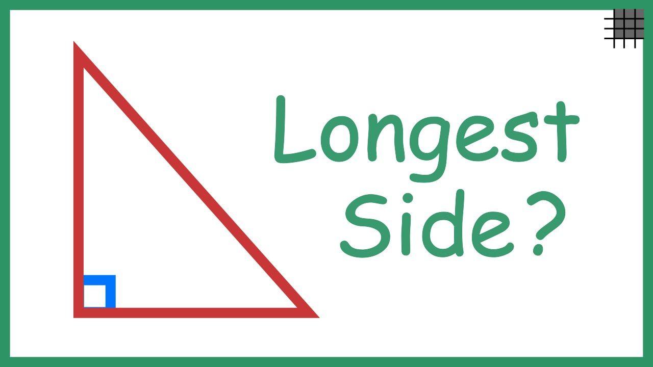 Right Triangle Green Logo - Which is the Longest Side in a Right Triangle? - YouTube