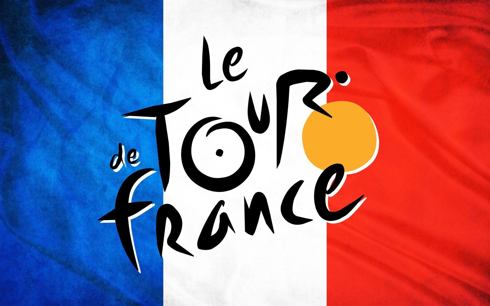 Le Tour De France Logo - tour-de-france-logo-on-france-flag | Races | Pinterest | Tour de ...