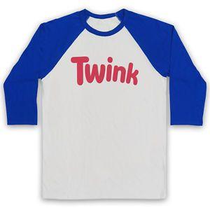 Twinkie Logo - TWINK TWINKIE LOGO PARODY GAY HUMOUR LGBT RIGHTS PRIDE UNISEX 3/4 ...