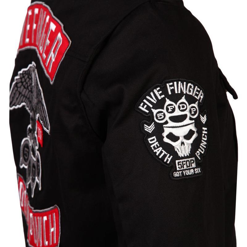 5FDP Eagle Logo - Five Finger Death Punch Eagle Knuckle Logo 5FDP For Life Military