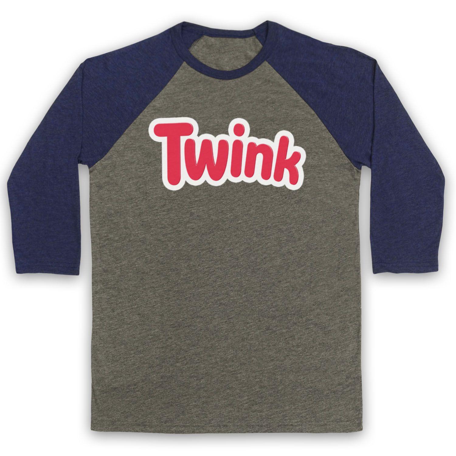 Twinkie Logo - TWINK TWINKIE LOGO PARODY GAY HUMOUR LGBT RIGHTS PRIDE UNISEX 3/4 ...