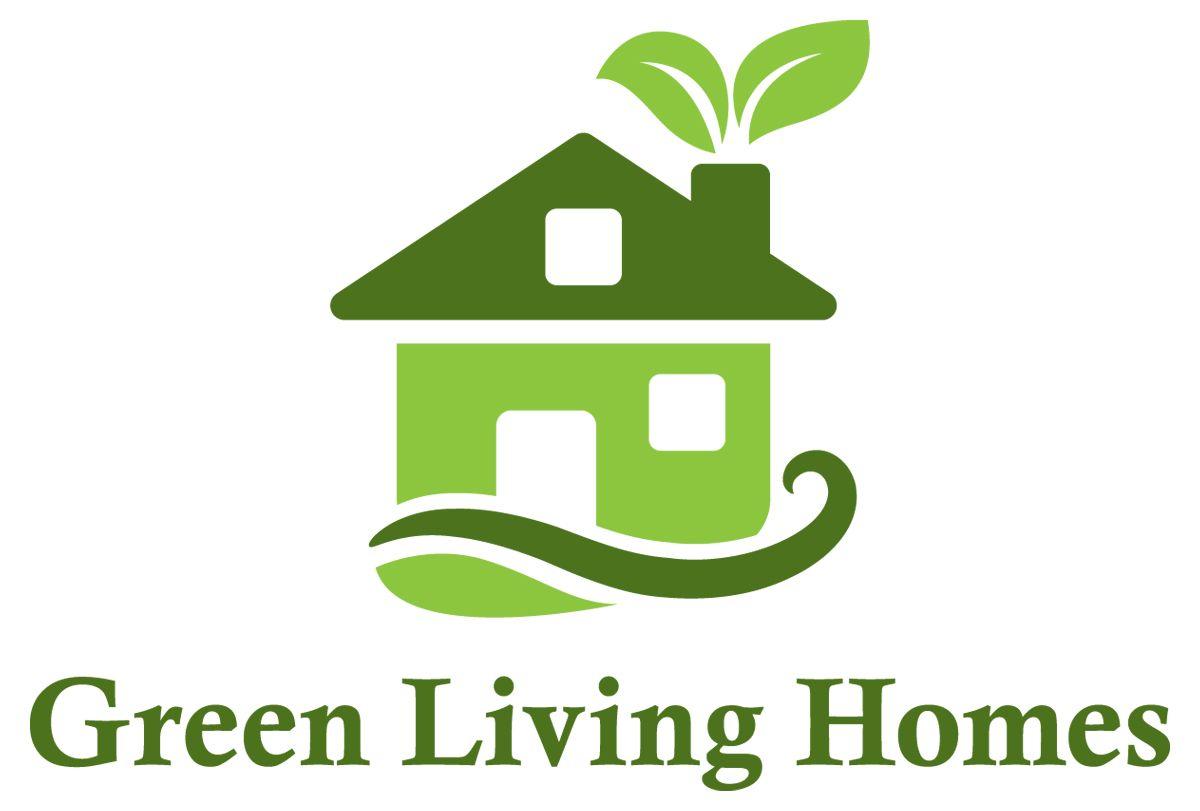 Green Home Logo - Green Living Homes
