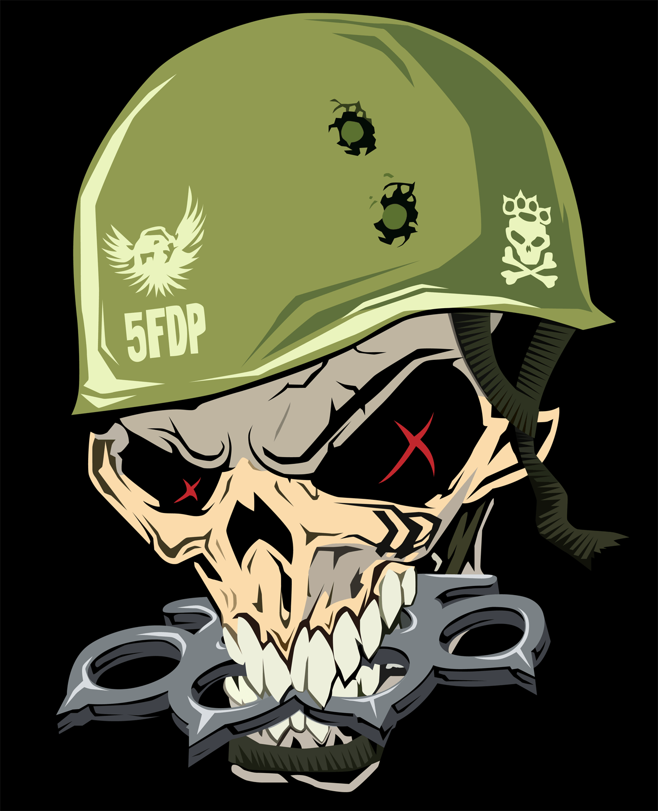 5FDP Eagle Logo - Military 5FDP | Bands/Music I love in 2019 | Five fingers, Finger, Death