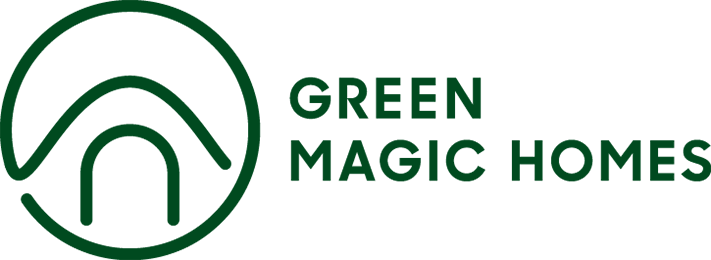 Green Home Logo - Home Magic Homes