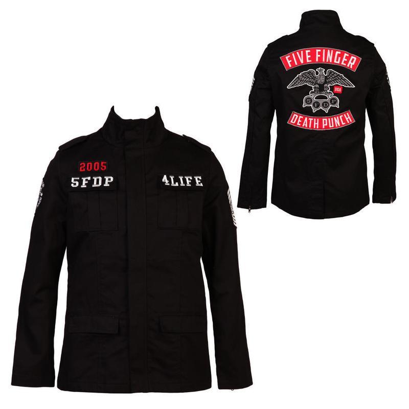 5FDP Eagle Logo - Five Finger Death Punch Eagle Knuckle Logo 5FDP For Life Military ...