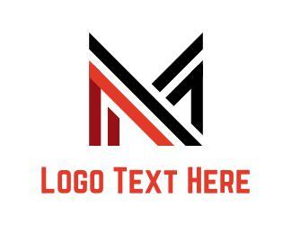 Red M Logo - Letter M Logos. The Logo Maker