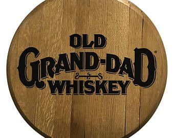 Whiskey Barrel Logo - Wild Turkey Reclaimed Barrel Head. Real used bourbon barrel | Etsy
