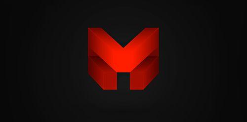 Red M Logo - M logo