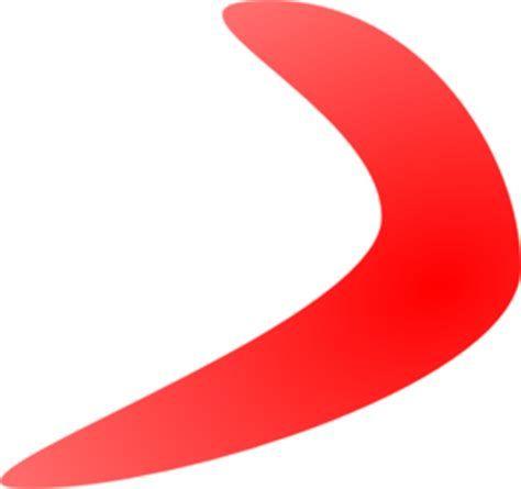 Clothing and Apparel Red Boomerang Logo - Red Boomerang Logo