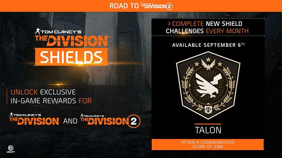 The Division Shield Logo - Tom Clancy's The Division :: THE DIVISION: TALON SHIELD OUT NOW