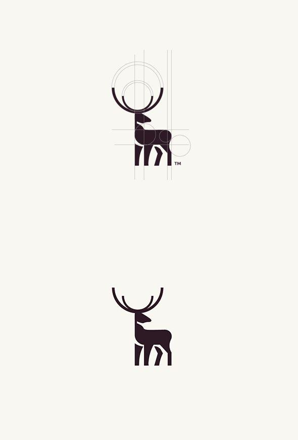 Geometric Animal Logo - Geometric Animal Logos | PICAME | Logotypes | Animal logo, Logo ...