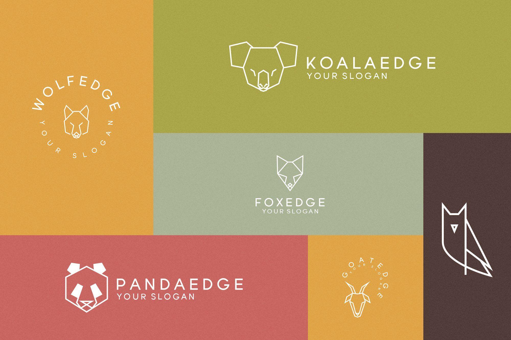 Geometric Animal Logo - 116 Geometric Animal Logos