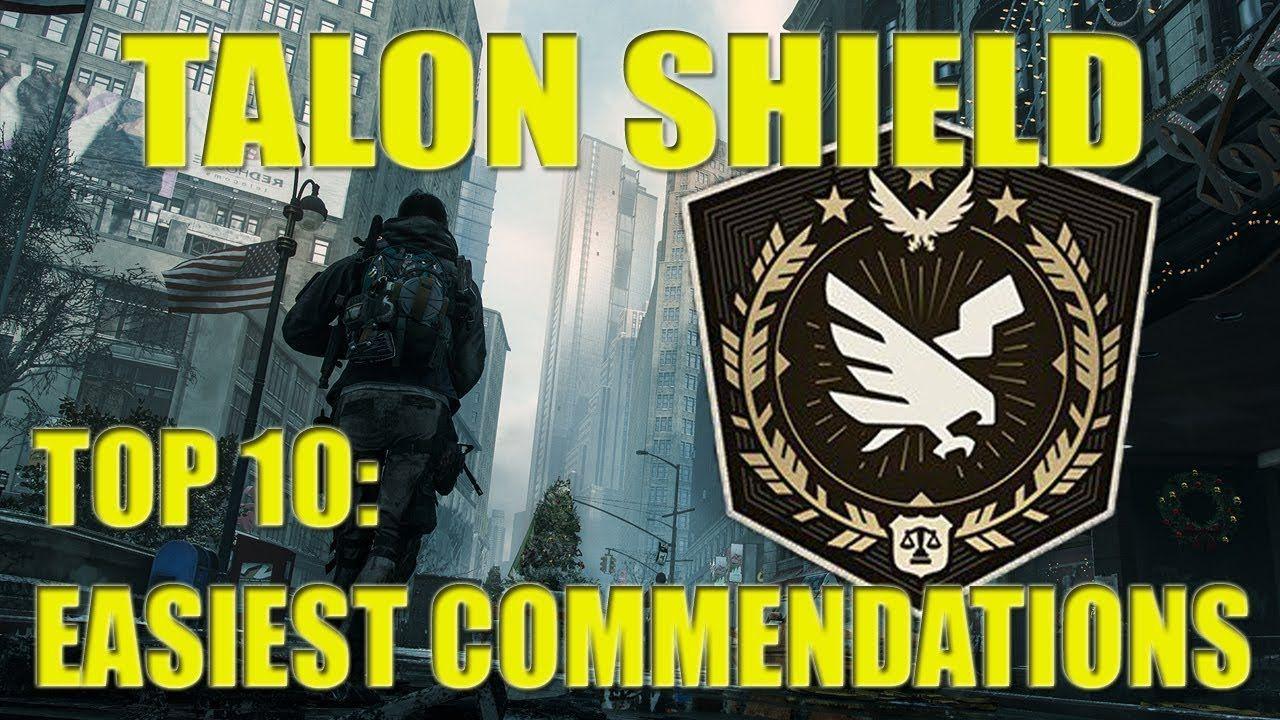 The Division Shield Logo - The Division TALON Shield - Top 10 Easiest commendations for points ...