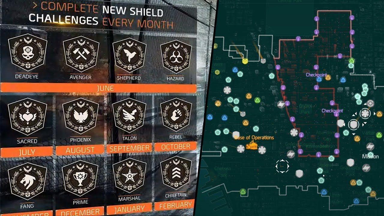 The Division Shield Logo - THE DIVISION - UPDATE 1.8.2 SHIELDS | EVERYTHING YOU NEED TO KNOW ...