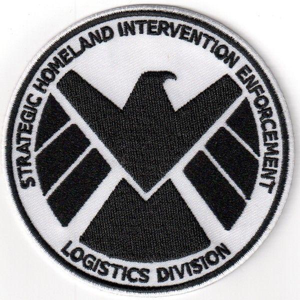 The Division Shield Logo - Agents of Shield; SHIELD Logistics Division logo patch