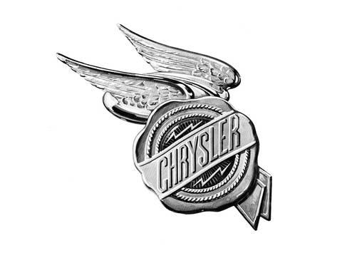 Chrystler Logo - Chrysler Wings Logo 1928 Posters at AllPosters.com