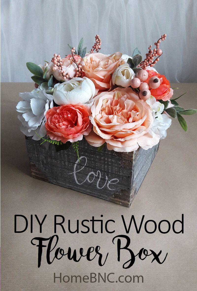 Rustic Wood Flowers Logo - floral arrangements. DIY, Wood