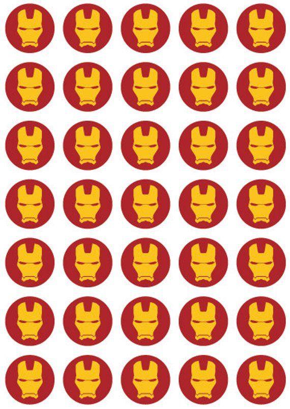 Iron Man Logo - Iron Man Logo Iron Man sticker decal Iron Man Wall Decal | Etsy