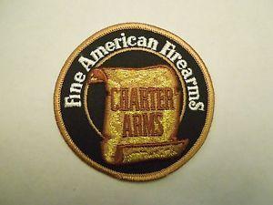 Charter Arms Logo - Vintage Fine American Firearms Charter Arms Gold Metallic Thread