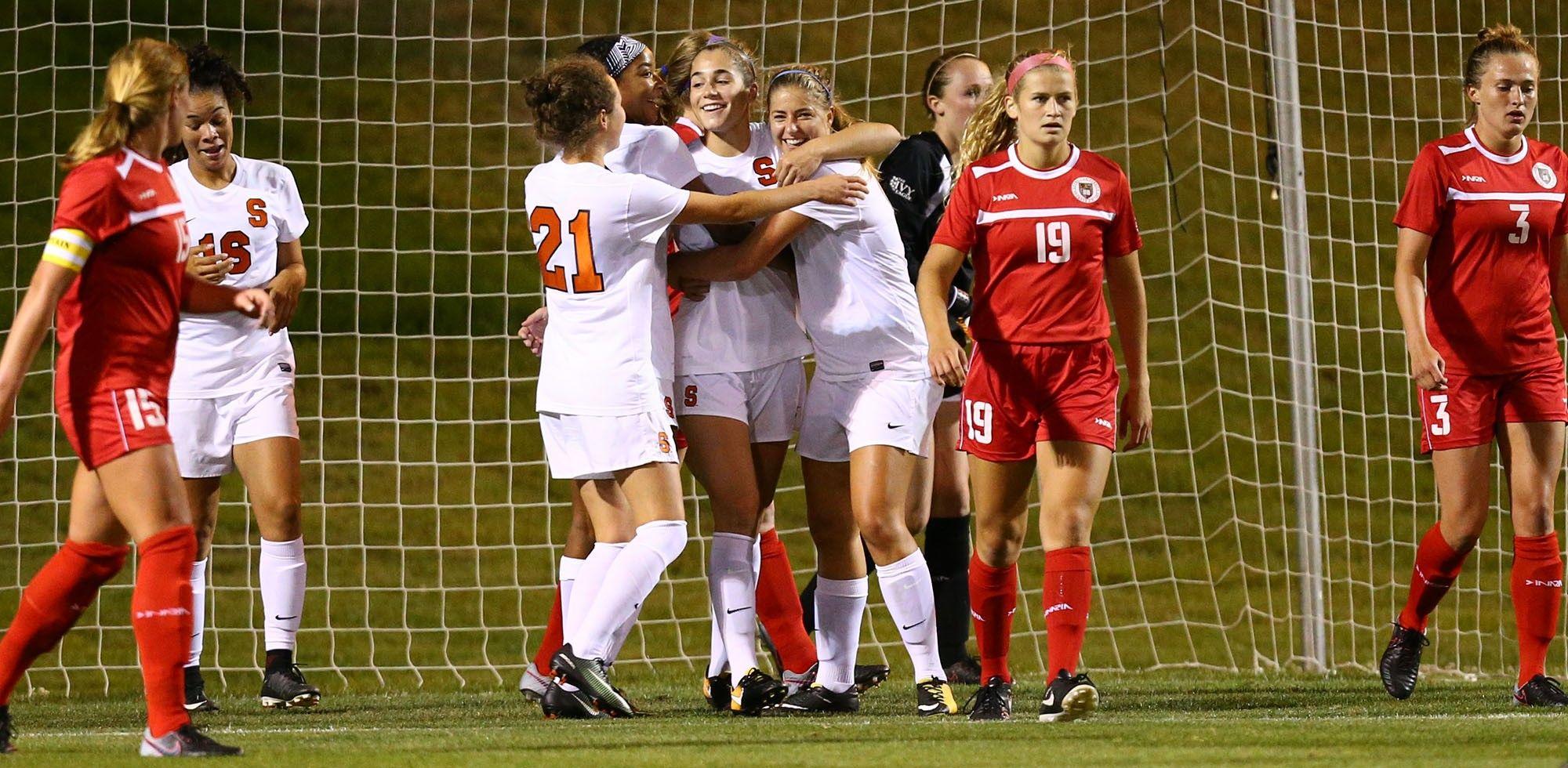 Cornell Soccer Logo - Orange Open Home Stand with Shutout Victory - Syracuse University ...