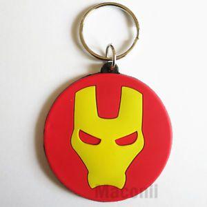 Iron Man Logo - Iron Man Logo Keyring - Marvel Avengers Super Hero Superhero Charm ...