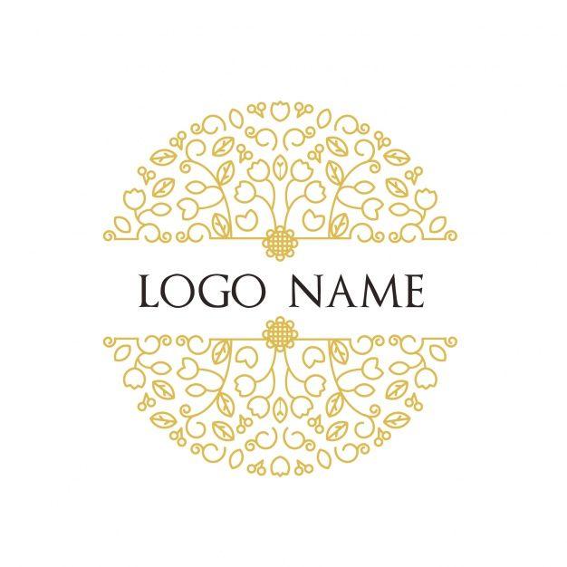 Floral Logo - Floral logo template Vector