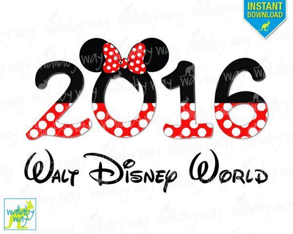 Walt Disney World 2016 Logo - Disney 2016 clip art transparent download - RR collections