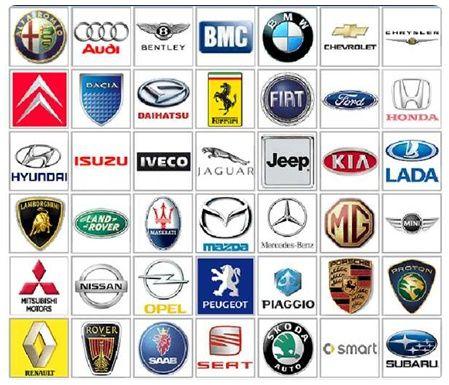 Famous Car Brand Logo - Bali Land & Villa: Car Brands