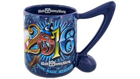 Walt Disney World 2016 Logo - Disney Coffee Mug - 2016 Logo - Walt Disney World - Music