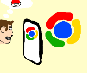 Chrome Old Logo - Old Chrome logo is a pokeball