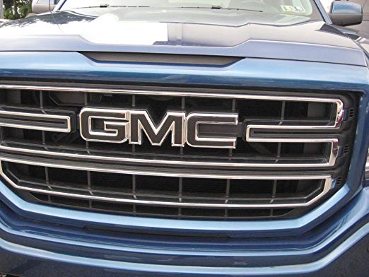 GMC Acadia Logo - Amazon.com: EmblemsPlus Matte Black GMC Sierra 1500 Grille GMC ...