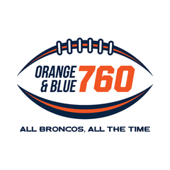 Orange and Blue Sports Logo - Listen to Orange and Blue Radio Live - Broncos 24/7/365 | iHeartRadio