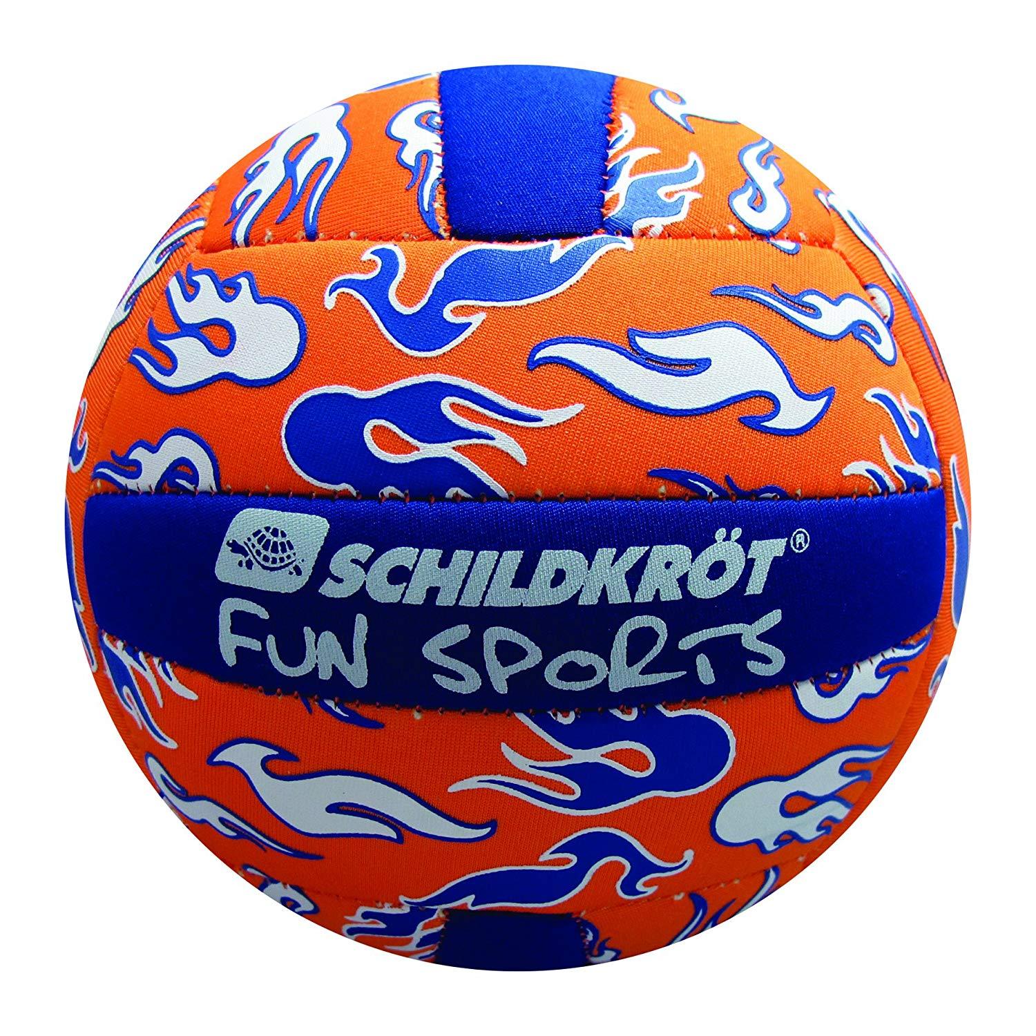 Orange and Blue Sports Logo - Schildkröt Funsports Mini Beach Volleyball Size 2 Neoprene 15 cm ...