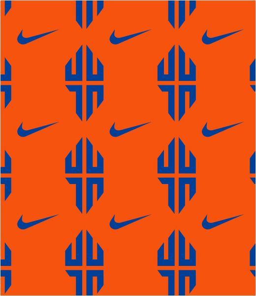 Orange and Blue Sports Logo - Concept Logo for Jeremy Lin