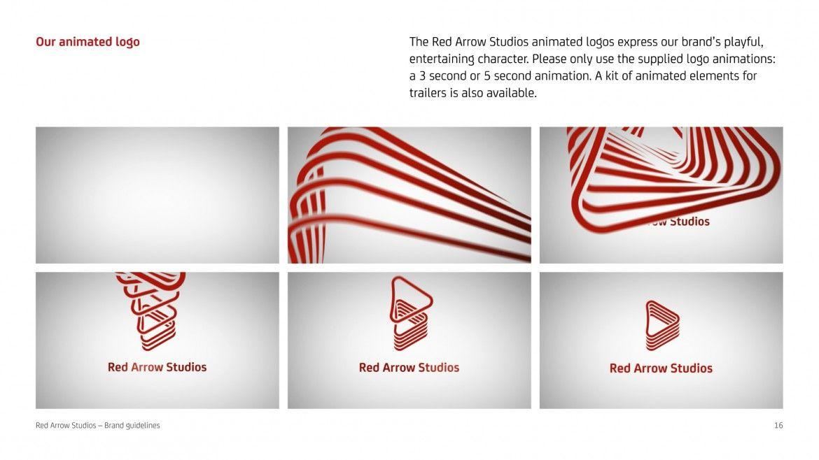 Red Arrow Logo - Red Arrow Studios Identity