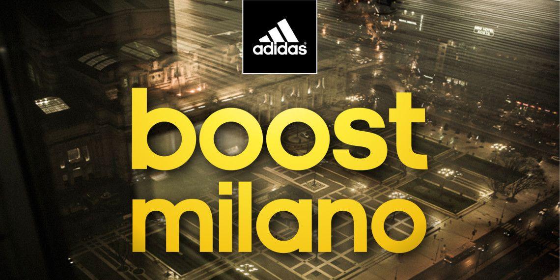 Addidas Boost Logo - Adidas Boost Milano