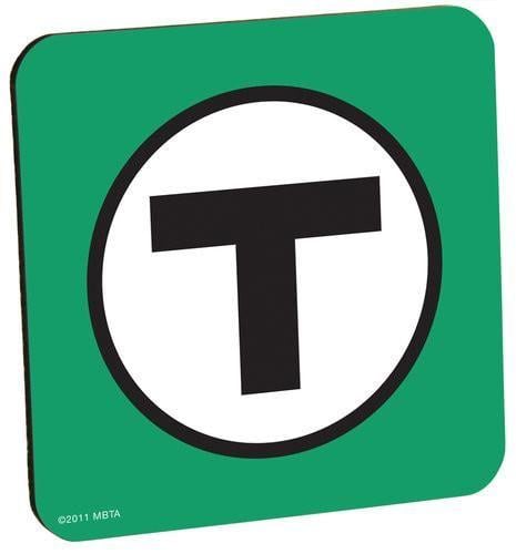 Green T Logo - Green T Logo Coaster