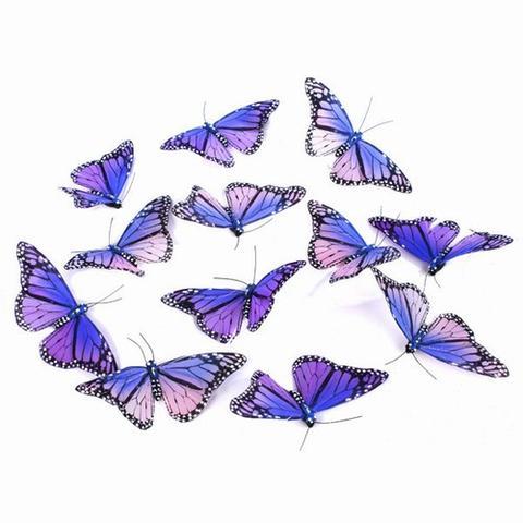 Multi Colored Butterfly Logo - Multi Colored Butterfly Garland 6' Long