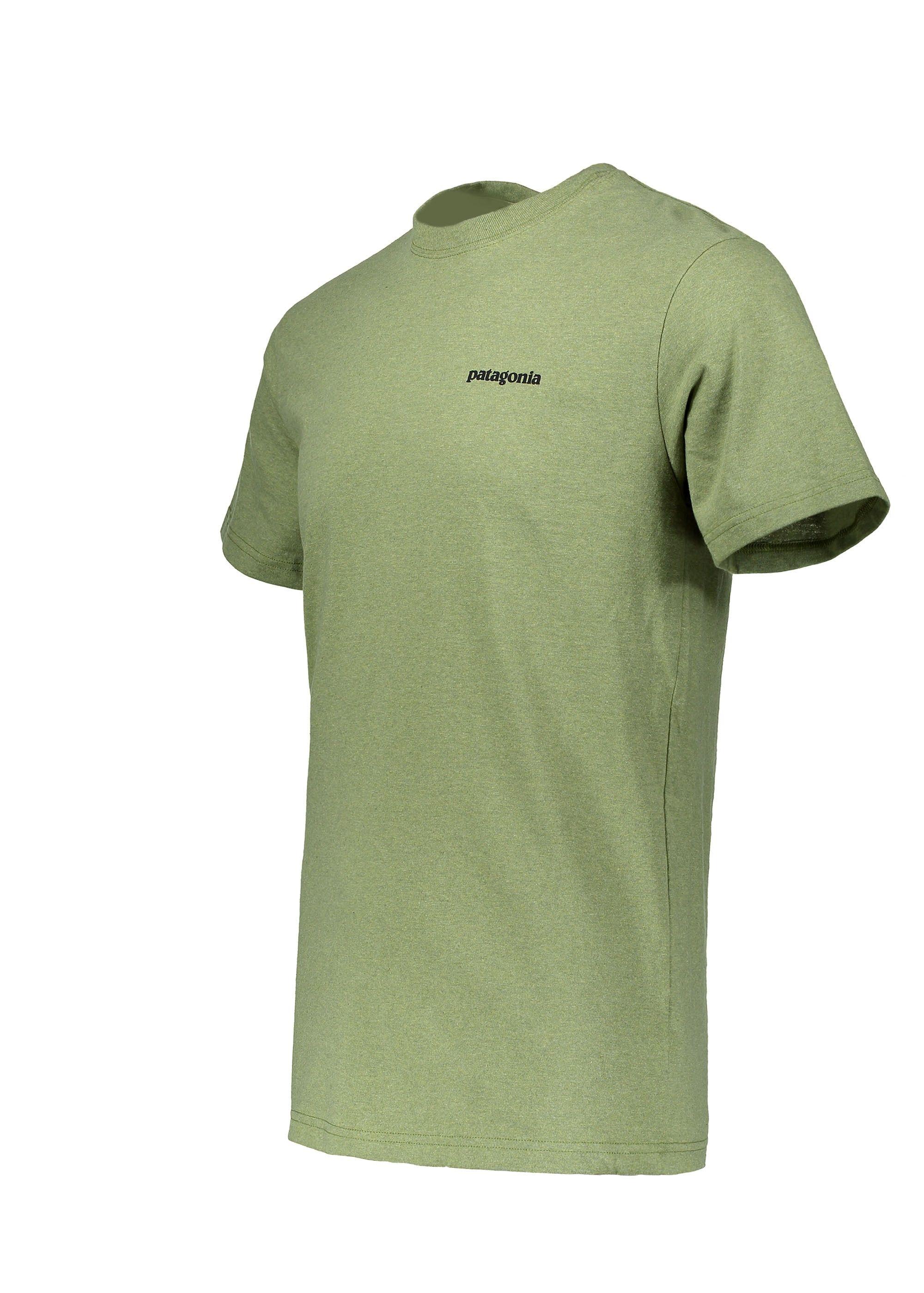 Green T Logo - Patagonia P-6 Logo Responsibili-Tee - Crag Green - T-shirts from ...