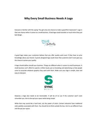 Small Business Bad Logo - Why Every Business Needs A Good Logo by Pixel Perfect Logos - issuu