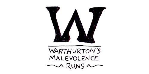 Small Business Bad Logo - Warthurton's Malevolence Runs - Horrible Logos
