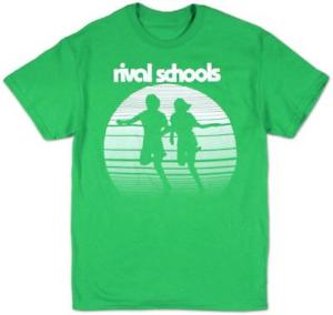 Green T Logo - Rival Schools Logo On Kelly Green T Shirt