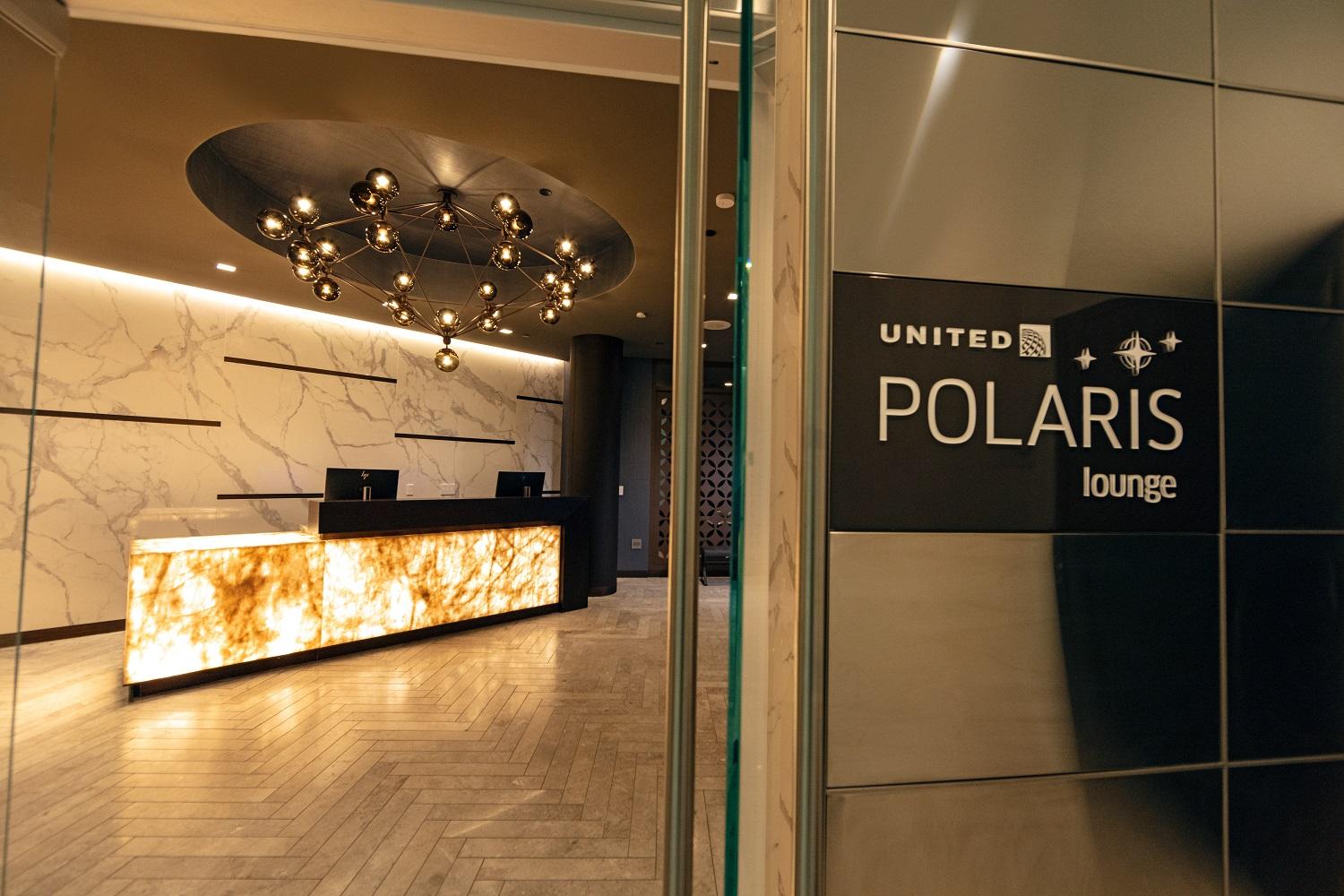 United Airlines Polaris Lounge Logo - Now Open: United Airlines Polaris Lounge LAX!
