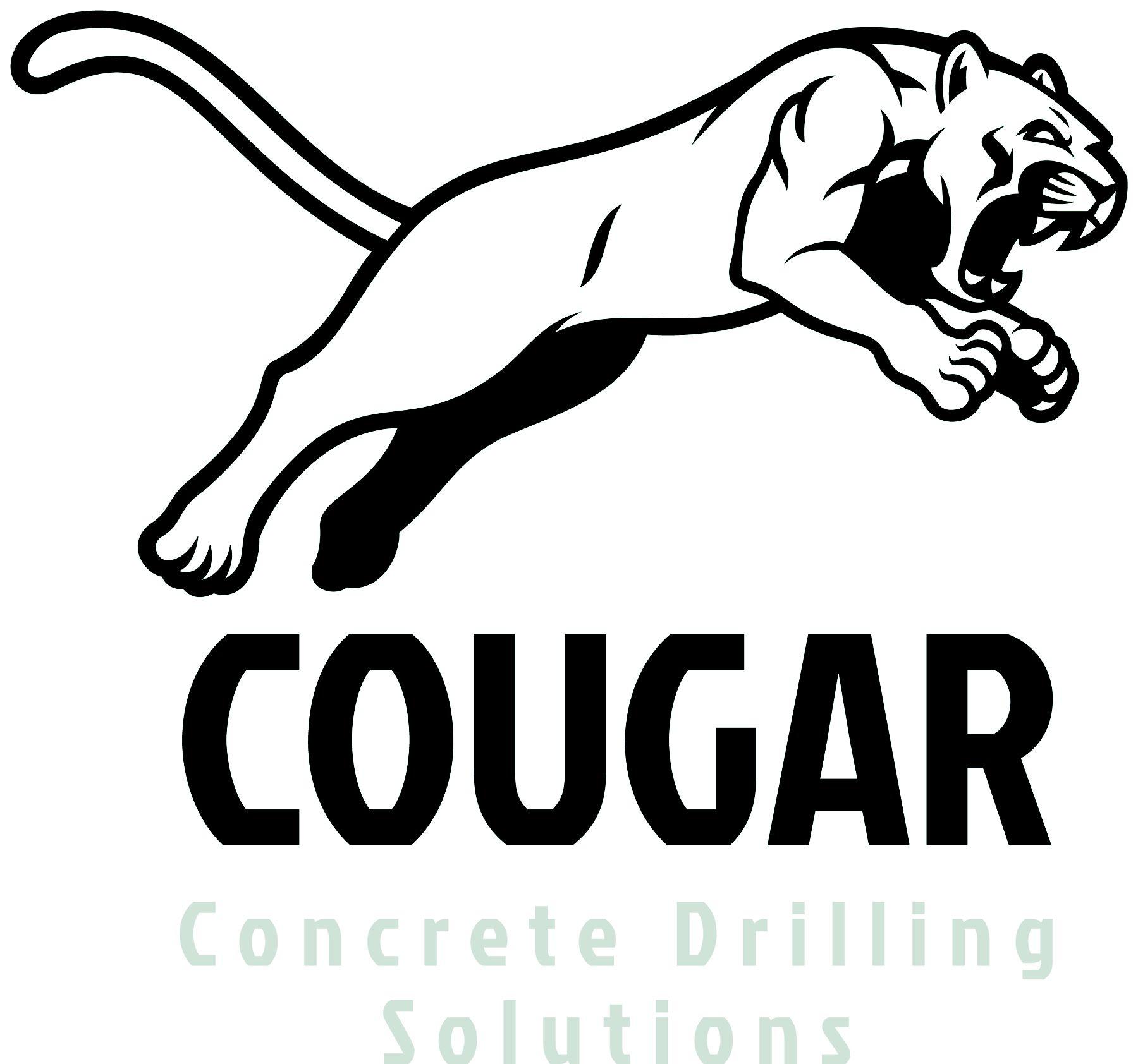 Cougar Logo - Cougar Concrete Drilling Solutions Concrete Drilling