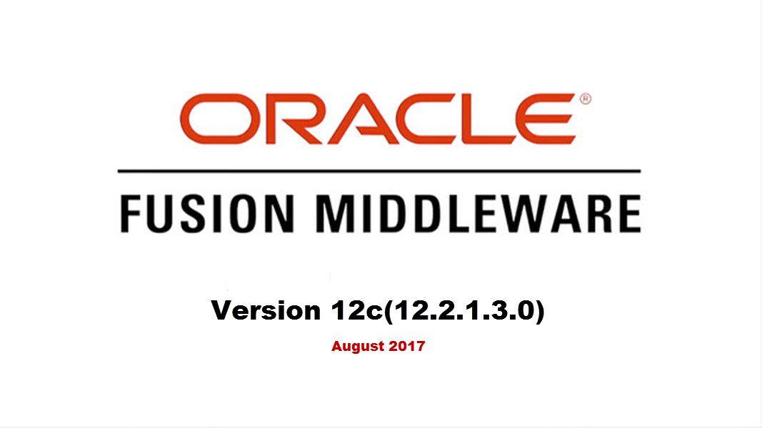 Oracle O Logo - Oracle Fusion Middleware 12c (12.2.1.3.0) has been Released