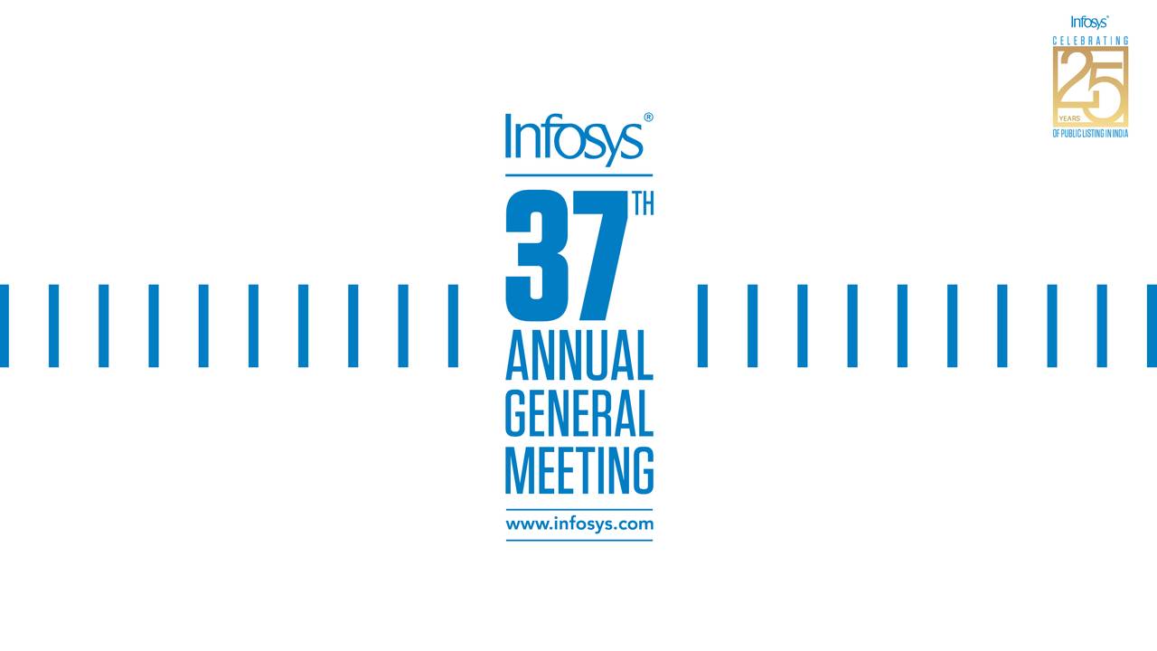 Infosys Limited Logo - Infosys investor presentation