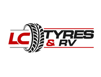 Tyres Logo - LC Tyres & RV logo design - 48HoursLogo.com