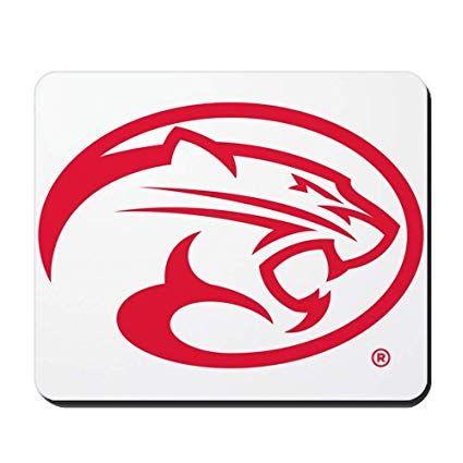 Cougar Logo - Amazon.com : Houston Cougar Mascot Logo - Non-Slip Rubber Mousepad ...